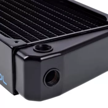Alphacool NexXxoS XT45 - Kühlerblock - Messing - Kupfer - Stahl - Schwarz - 1/4 - 1,5 bar - 12 cm (14234)