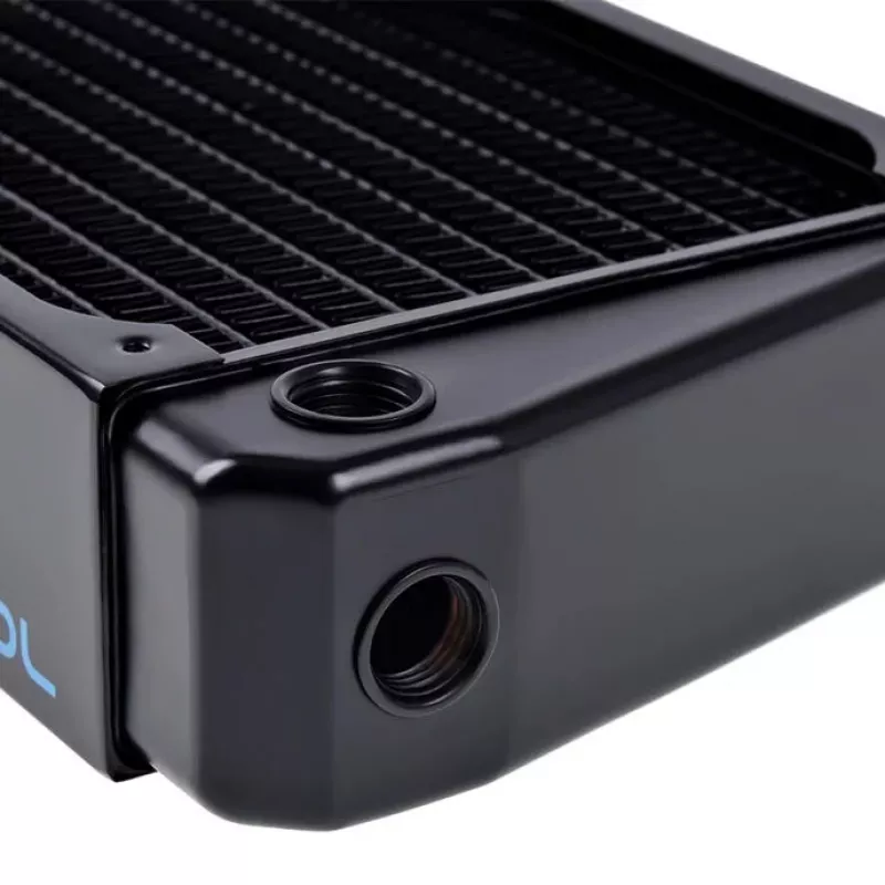 Alphacool NexXxoS XT45 - Kühlerblock - Messing - Kupfer - Stahl - Schwarz - 1/4 - 1,5 bar - 12 cm (14234)