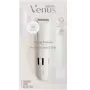 Intimtrimmer BRAUN Gillette Venus Gentle Intimate Trimmer, weiß — batteriebetriebener Personalrasierer für empfindliche Bereiche