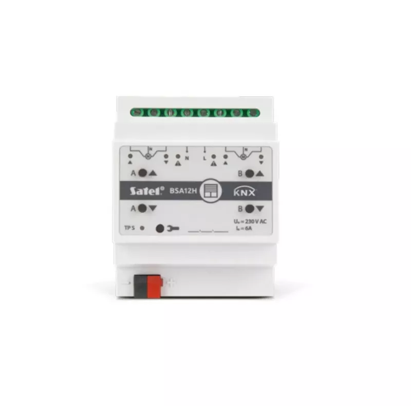 SATEL KNX 2-Kanal-Lamellenaktor 230V AC KNX-BSA12H