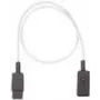 Netzverlängerungskabel Bachmann 356.910 IEC 60320 C20 auf C19 16A 50 cm grau