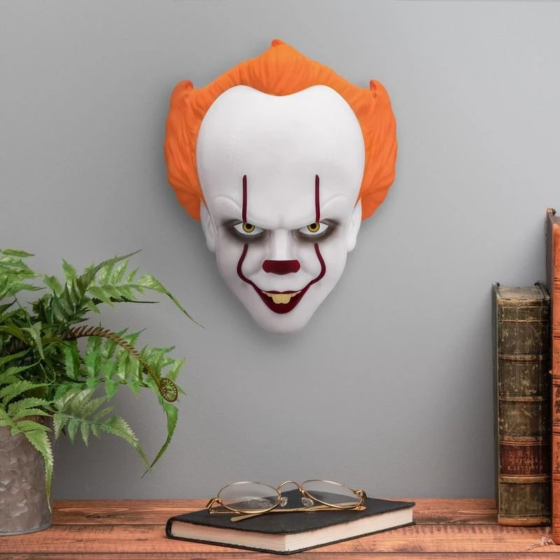 Tischlampe Paladone Maskenlampe PP11207ITV2 Pennywise LED, thematische maskenförmige Lampe