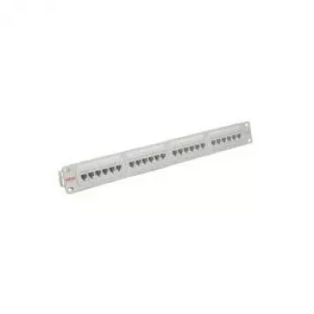 ROLINE Cat.5e 48,30cm (19)-Panel, 24 Ports, UTP, Hellgrau (26.11.0347)