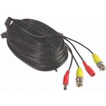 Yale HD BNC Kabel 18m Koaxialkabel Schwarz BNC-Stecker