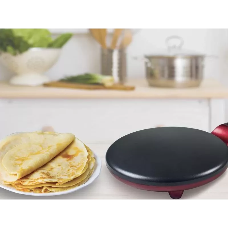 Crêpe-Maker Beper BT.710Y – elektrischer Pfannkuchenbereiter, antihaftbeschichtete Platte