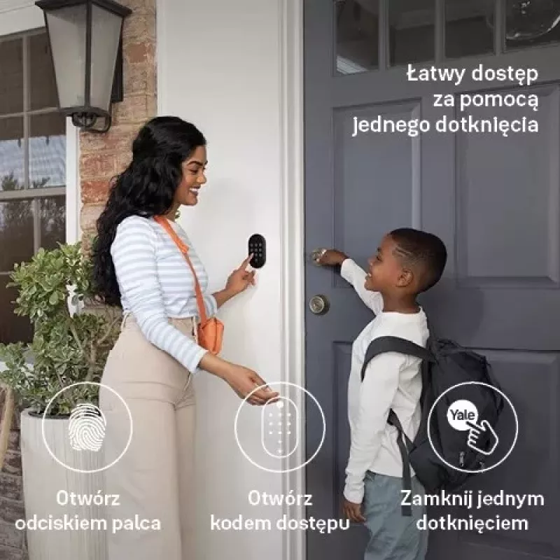 Keypad-Zubehör für Yale Smart Locks 05/303000/BL — 69×19×122 mm