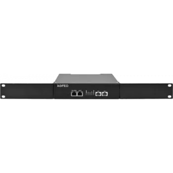 AGFEO ES 22 X IT, Full-IP System, 19-Zoll-Einbau, 1 HE, 2x LAN