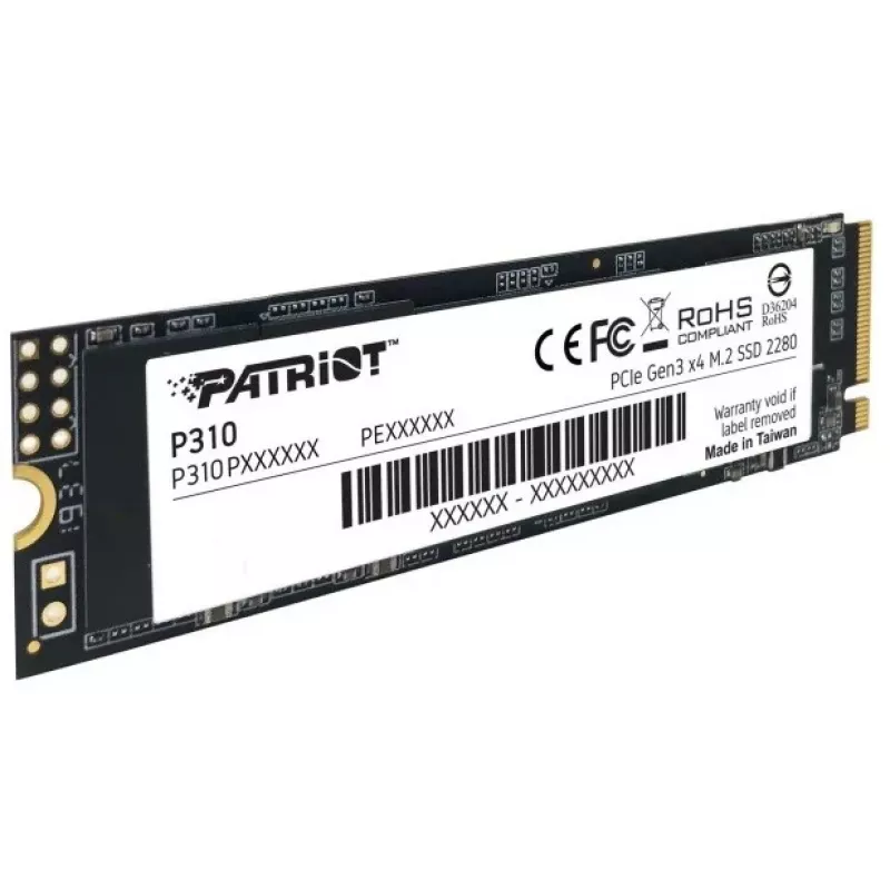 Patriot P310P192TM28 Speicherlaufwerk 1,92 TB PCIe 3.0 x4 (NVMe)