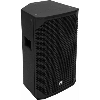 Aktivlautsprecher Omnitronic AZX-215A 2-Wege 350W – aktive PA-Box mit 15-Zoll-Tieftöner und 1-Zoll-Treiber