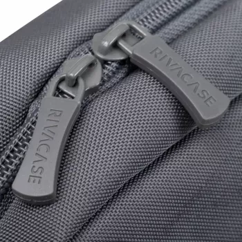 Laptop-Hülle Rivacase Alpendorf Eco für 16-Zoll-Laptops, grau, schlanke Schutzhülle