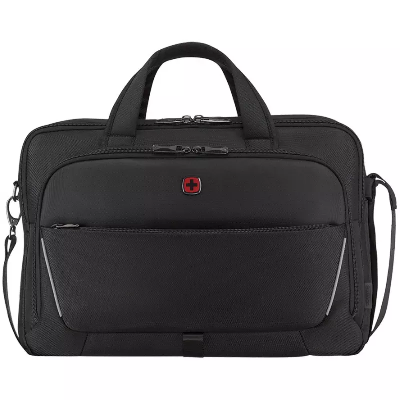 Wenger Aktentasche Meteor für 16 Zoll–17 Zoll Laptops (passend bis 43,2 cm) schwarz