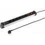 Steckdosenleiste Renkforce 1342224 — 6-fach schwarz/silber mit Schalter
