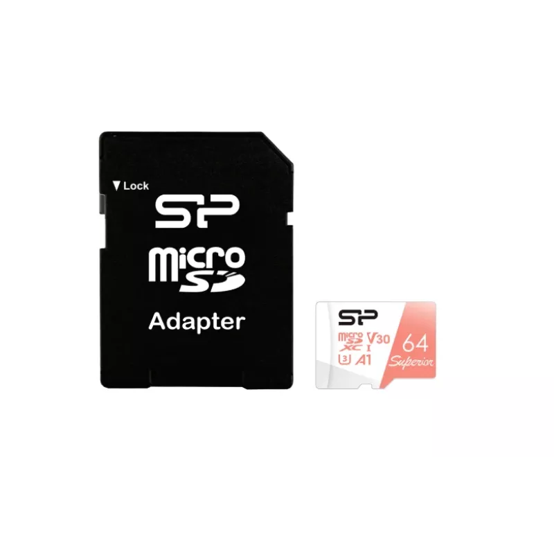 MicroSDXC Silicon Power 64GB UHS-I Class 10 SP064GBSTXDV3V20SP