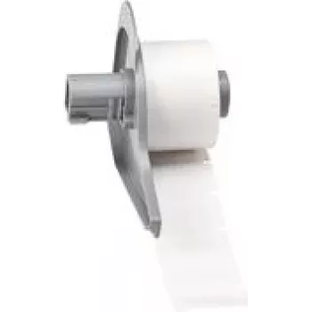 Brady, M7-96-427, Vinyl, selbstlaminierend, Weiß/Transparent, matt, 25,40 x 9,53 (19,05) mm, für Kabeldurchmesser von 2,00 – 3,00 mm, permanent (250 St.) (174660)