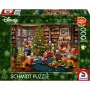 Thomas Kinkade Studios: Disney - Mickey & Minnie Trimming The Tree, Puzzle 1000 Teile