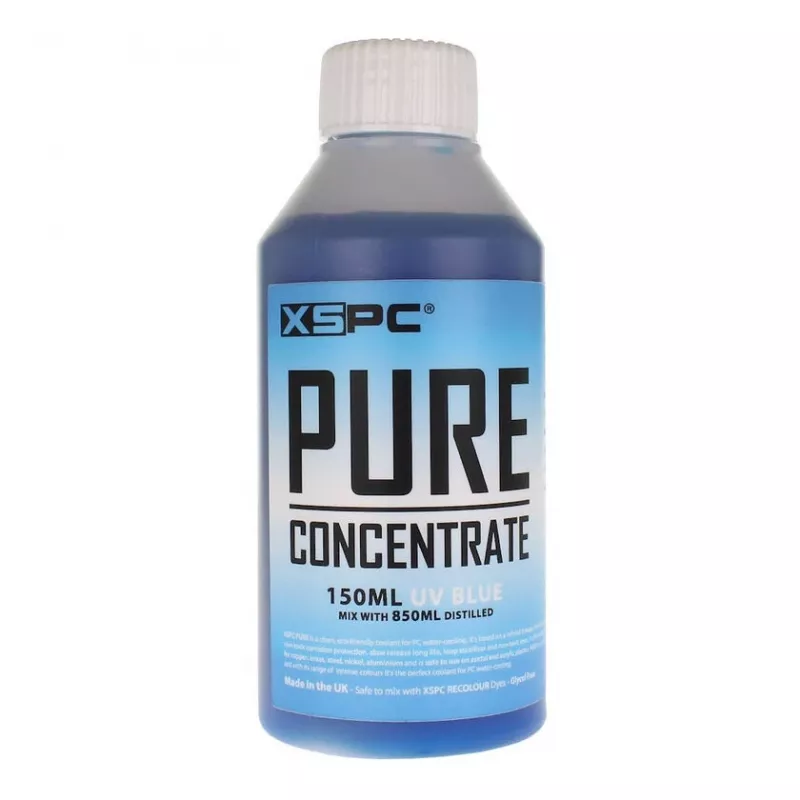 Kühlkonzentrat XSPC Pure 150 ml — blau UV