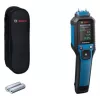 Holzfeuchtemessgerät GMP 2-15 Professional (Blau/schwarz, 2x Batterien, Koffer)