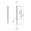 Maclean MC-912 Universelle Soundbar-Lautsprecherhalterung TV-Halterung verstellbar VESA 23 - 65 15 kg