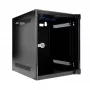 EXTRALINK LITE 6U 10 280X310 WANDMONTIERTES RACKSCHRANK SCHWARZ
