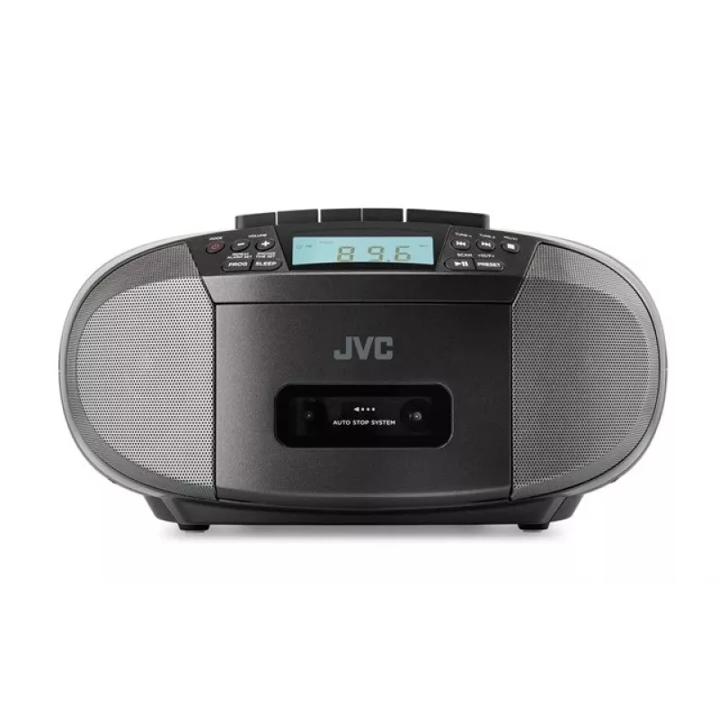 Radio-Player JVC RC-E444B Schwarz mit CD-Player und UKW-Tuner