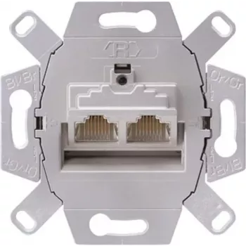 Netzwerkdose 2 x RJ-45 JUNG UAE 8-8 UPOK6