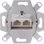 Netzwerkdose 2 x RJ-45 JUNG UAE 8-8 UPOK6