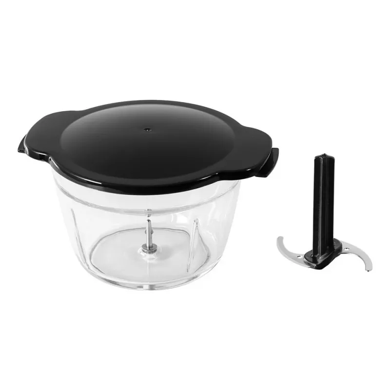 Russell Hobbs 27130-56 elektrischer Zerkleinerer 0,5 L 200 W Schwarz, Rot, Transparent