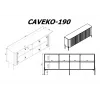 Cama VERA Kommode 190x40x80 Kaschmir matt