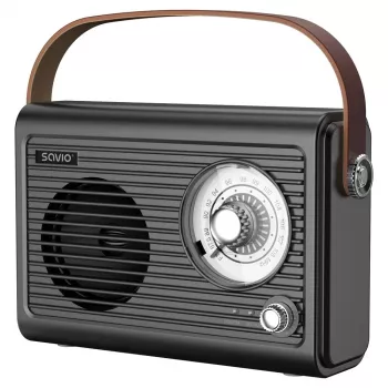 Tragbares Radio Savio RS-01 Analog Schwarz