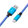 Cablemod CM-PKCA-CLBALB-ILB150ILB-R USB-Kabel 1,5 m USB A USB C Blau (CM-PKCA-CLBALB-ILB150ILB-R)