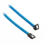 CableMod ModMesh - SATA-Kabel - Serial ATA 150/300/600 - SATA (W) rechtwinklig auf SATA (W) - 60cm - Hellblau (CM-CAB-RSAT-N60KLB-R)