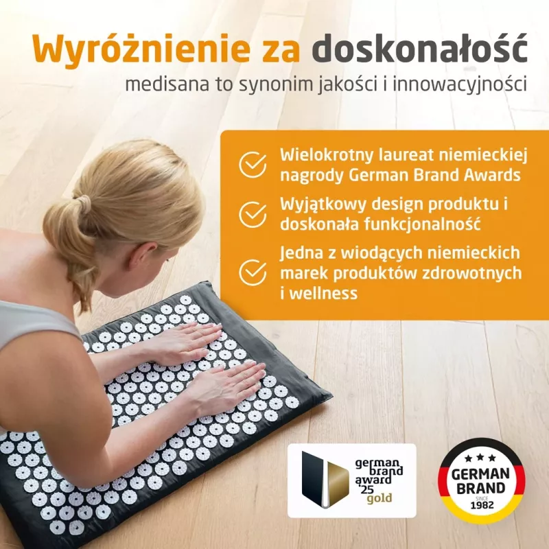 Medisana MM 100 Akupressurmatte mit Heizfunktion