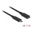 USB-Kabel DeLOCK 85533 USB 3.2 Gen 1 1m USB C Schwarz