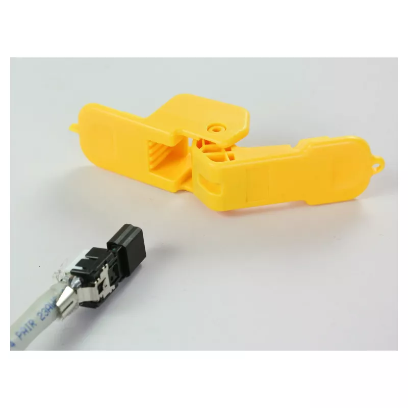 DeLOCK 86033 Kabelcrimper Crimpwerkzeug Gelb 25 mm Breite 60 mm Tiefe 23 mm Höhe