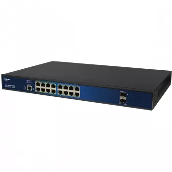 PoE-Switch ALLNET ALL-SG8618PM 18-Port Gigabit (16 PoE + 2 Uplink)