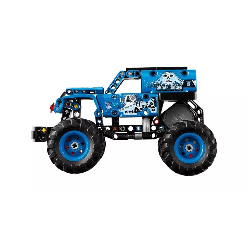 LEGO TECHNIC 42219 Monster Jam Grave Digger Feuer und Eis