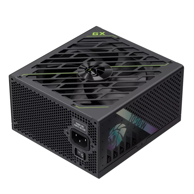 Gamemax Netzteil, 80 PLUS, Gold | GX PRO 1050G | 1050 W | Vollmodular
