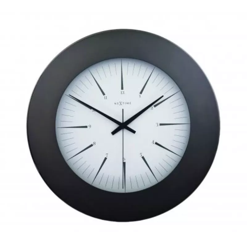 NeXtime Uhr 2945 Colt, Ø 45 cm, Wand, Schwarz