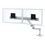 Tischhalterung Ergotron LX Series Dual Direct Arm 63,5 cm (25 Zoll) Weiß