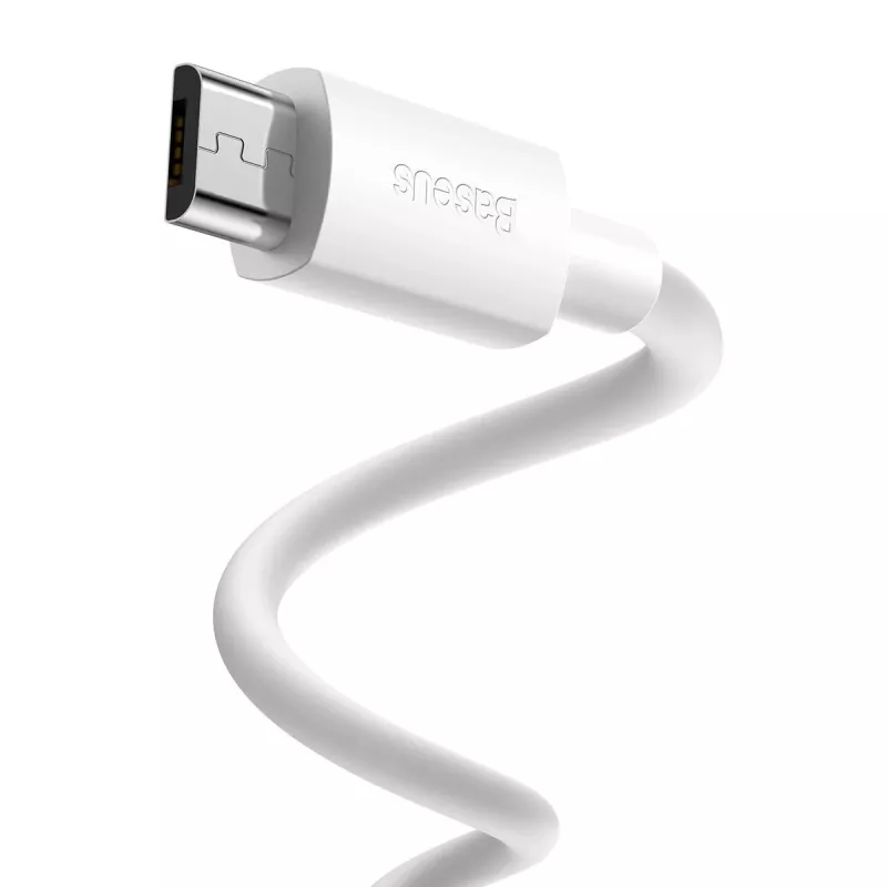 USB-A-auf-Micro-USB-B-Kabel Baseus TZCAMZJ-02 1,5 m Weiß