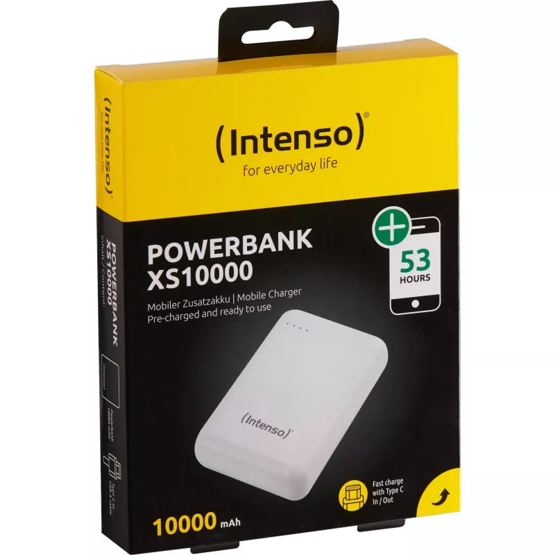 Power Bank USB 10000MAH/WEISS XS10000 Intenso