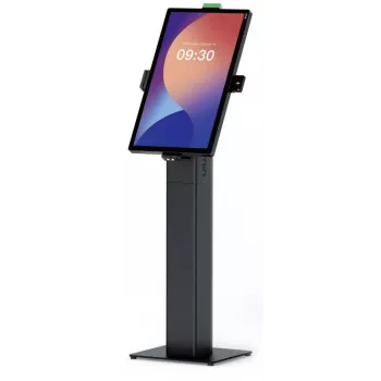 POS-Bodenständer IMIN I23I01-FS – höhenverstellbarer Stahlständer für Displays, Touchscreens und Zahlungsterminals