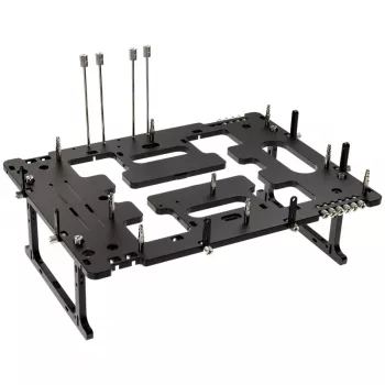 Benchtable Streacom BC1 V2 schwarz ATX-Unterstützung Aluminium