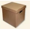 Archivbox SMLT, 360x290x350mm, braun, ökologisch, abnehmbarer Deckel