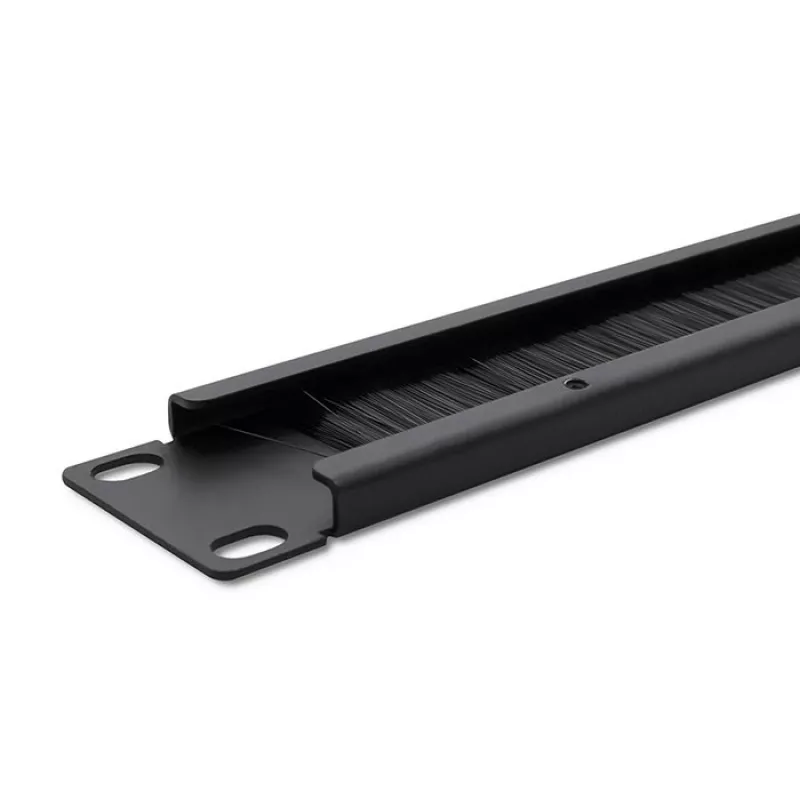 Qoltec 54513 19" Rack-Bürstenleiste, 1U