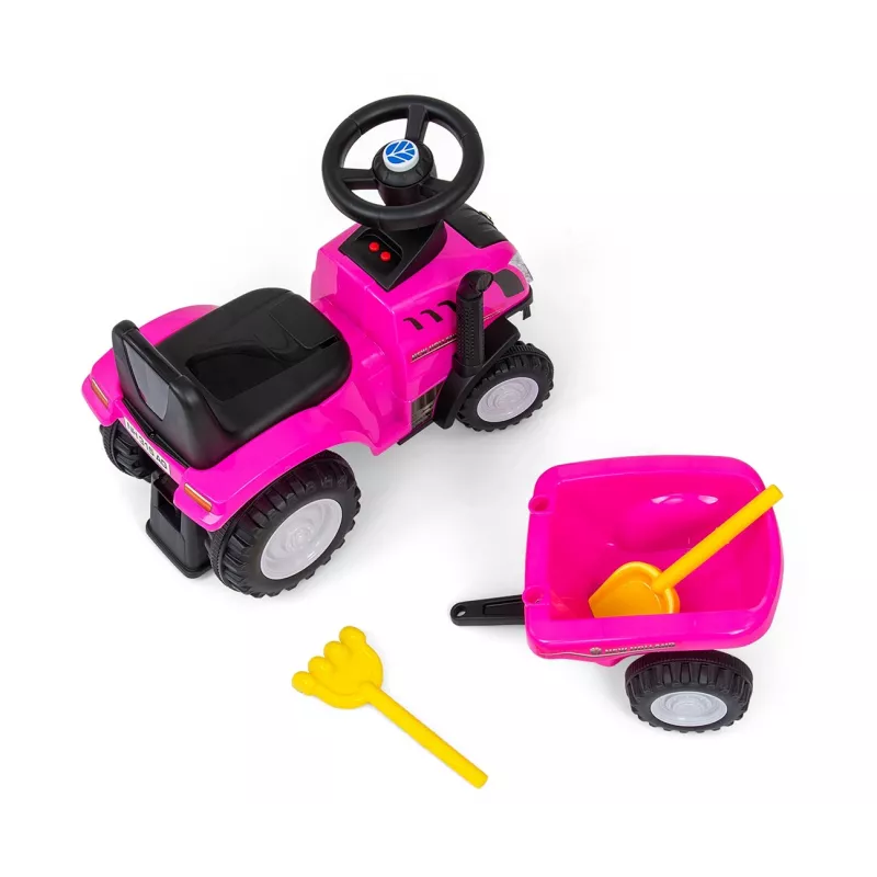 Rutschfahrzeug milly mally T7 Traktor (pink) Kinderrutschfahrzeug