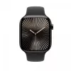 Apple Armband für Smartwatch 46 mm Größe SM Schwarz (MXM23ZMA)