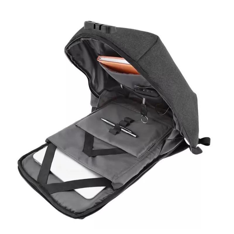 Rucksack Tellur Notebook 15.6 Antitheft mit USB-Anschluss, Schwarz