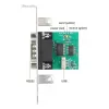DeLOCK 90892 Serieller Konverter/Repeater/Isolator USB 2.0 RS-232 Grün Edelstahl