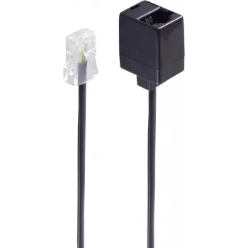 shiverpeaks BS70226-8/4 Telefonkabel 6 m Schwarz (BS70226-8/4)